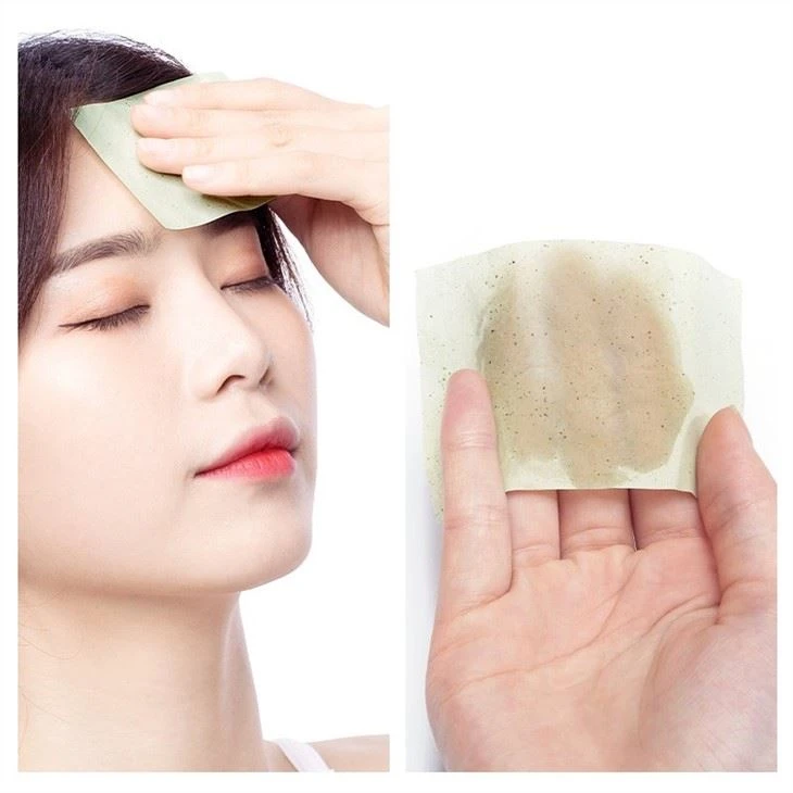 Best Selling Custom Portable Facial Tissue Oil Absorbing Sheets Oil Blotting Paper For Oily Skin